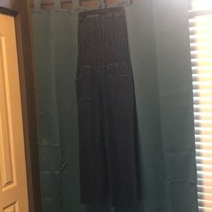 Woman’s one piece strapless outfit ~ medium